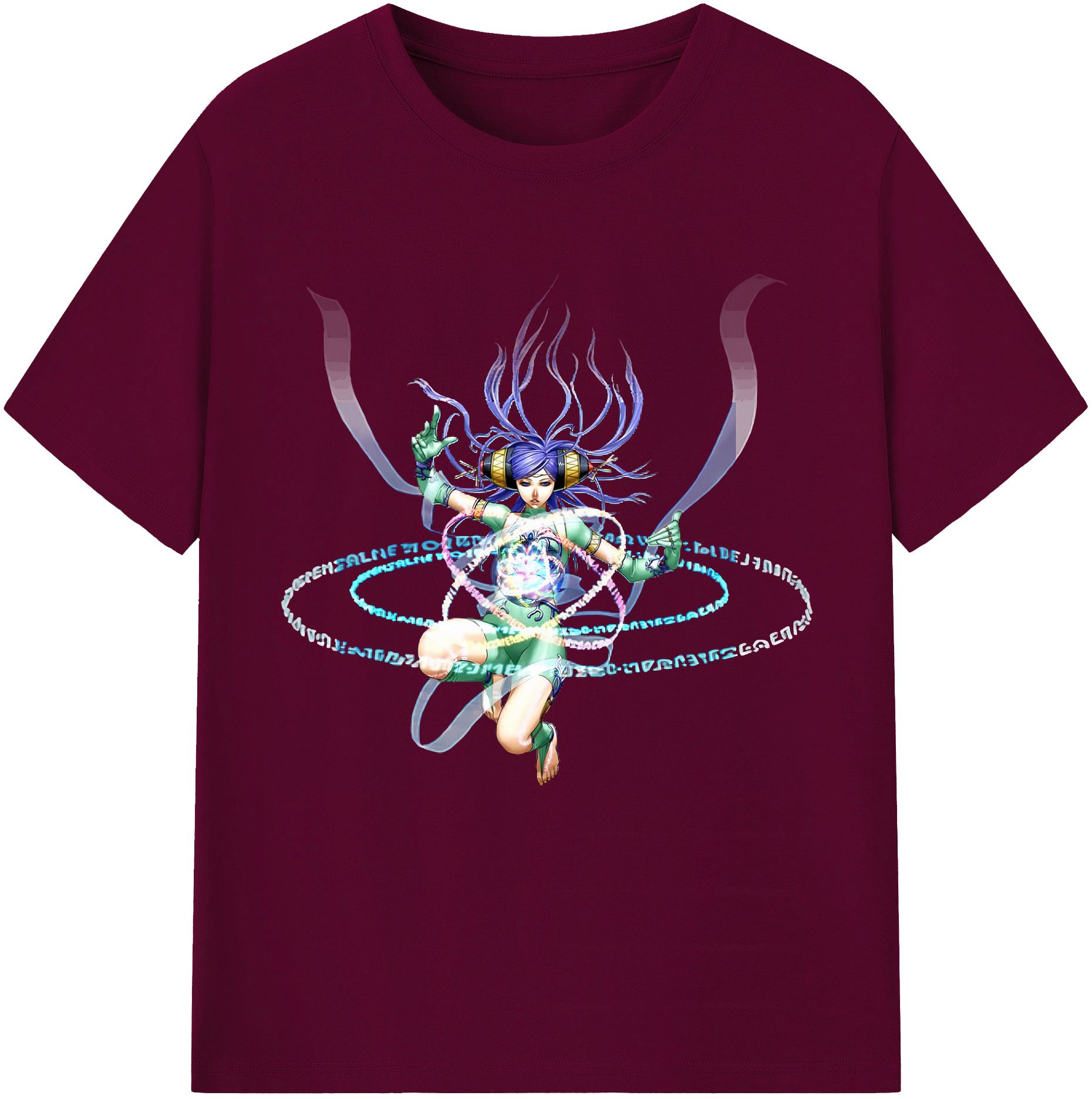 （画像用） 遊☆戯☆王 Yu-Gi-Oh! レディースカジュアルプリントTシャツ（綿100％）
